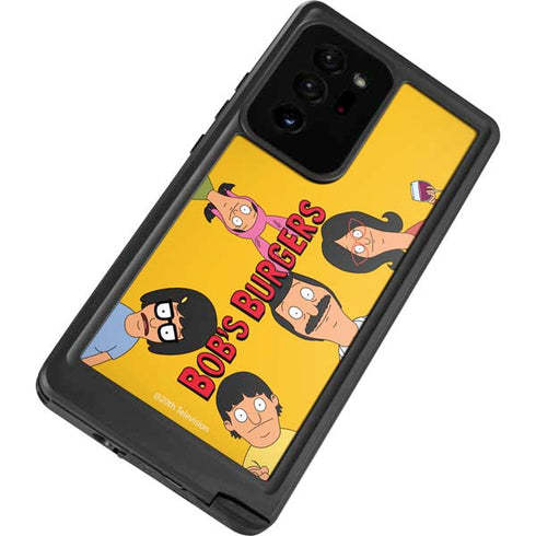 Bobs Burgers Stare Galaxy Note20 Ultra 5G Waterproof Case